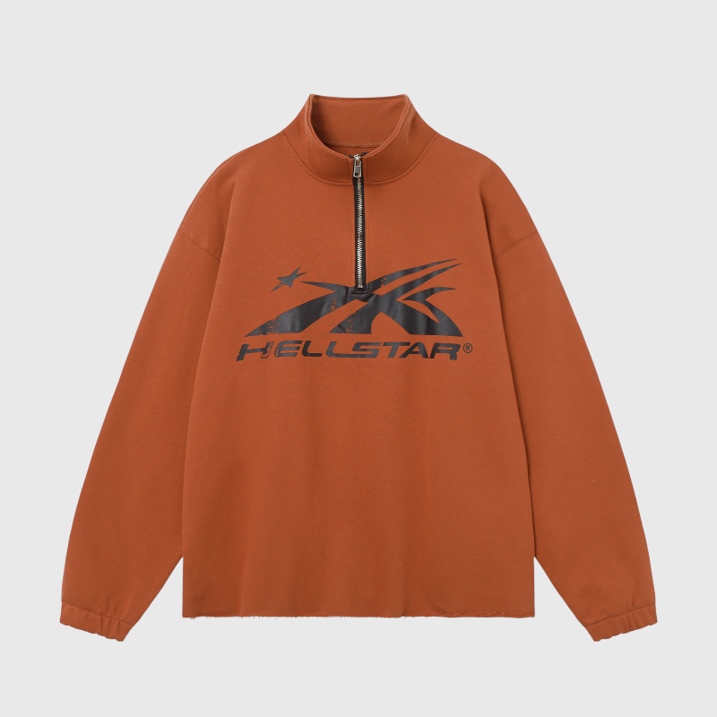 Hellstar Black Quarter Zip Sweatshirt