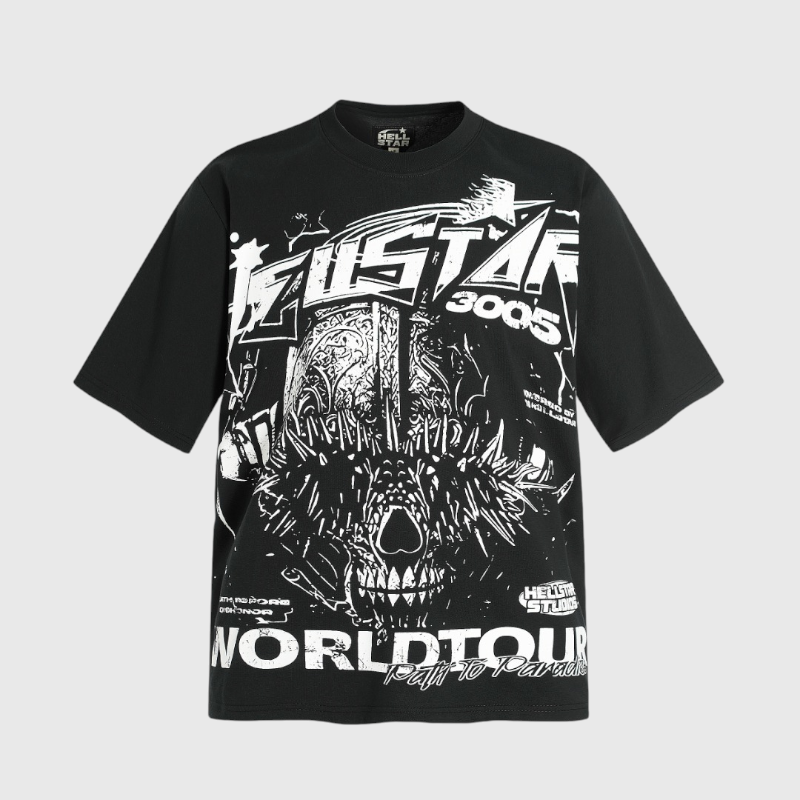 Hellstar World Tour Black T-shirt
