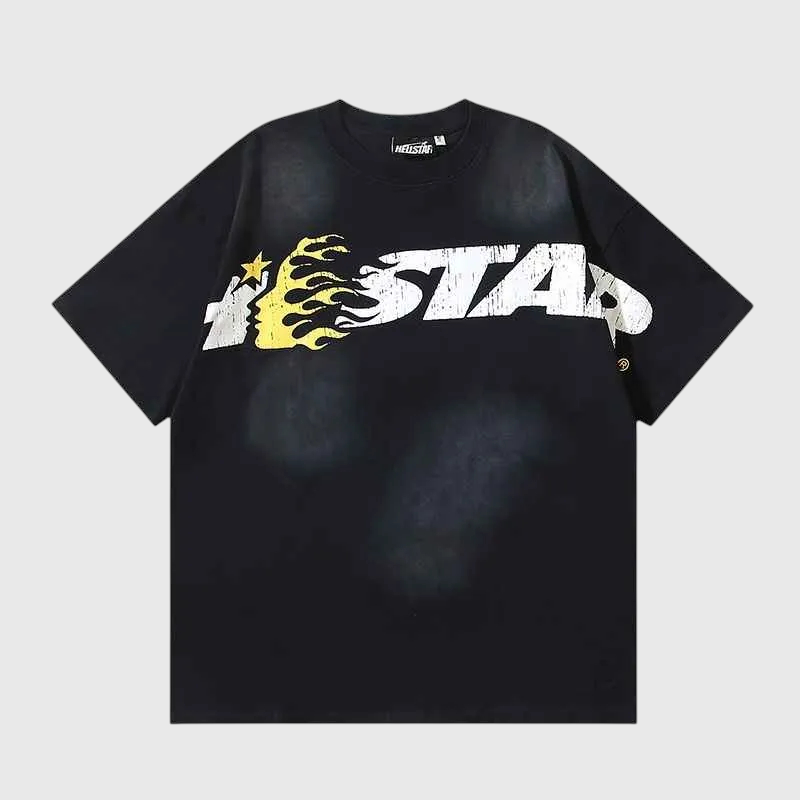 Hellstar Studios Cartoon Glitter Logo T-Shirt