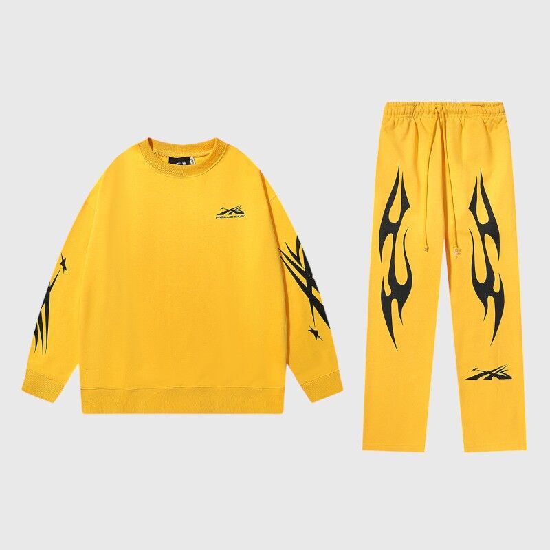 Hellstar Sports Tracksuit Yellow - Image 1