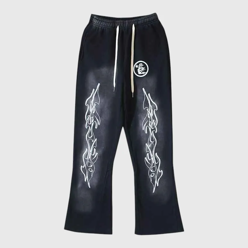 Hellstar Studios Racer Flare Sweatpants - Image 1