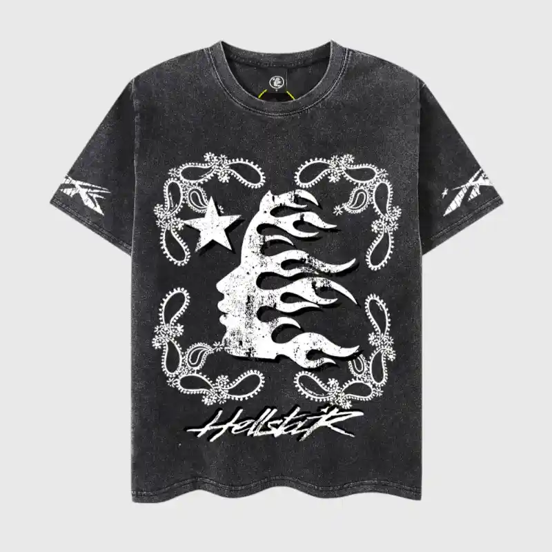 Hellstar Studios Chrome logo T-Shirt