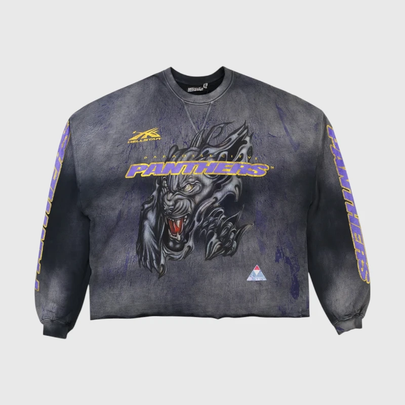 Hellstar Paradise City Panthers Sweater grey